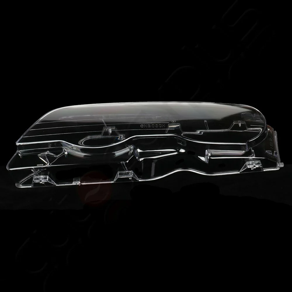 Pair Clear Front Headlight Lens Covers For BMW E46 2DR 1999–2003 / M3 2001–2006 - Image 9