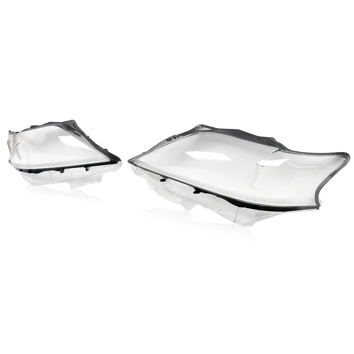 Pair Clear Front Headlight Lens Covers for Lexus RX350 / RX450h 2012–2015 Headlamp Shell Left+Right - Image 9