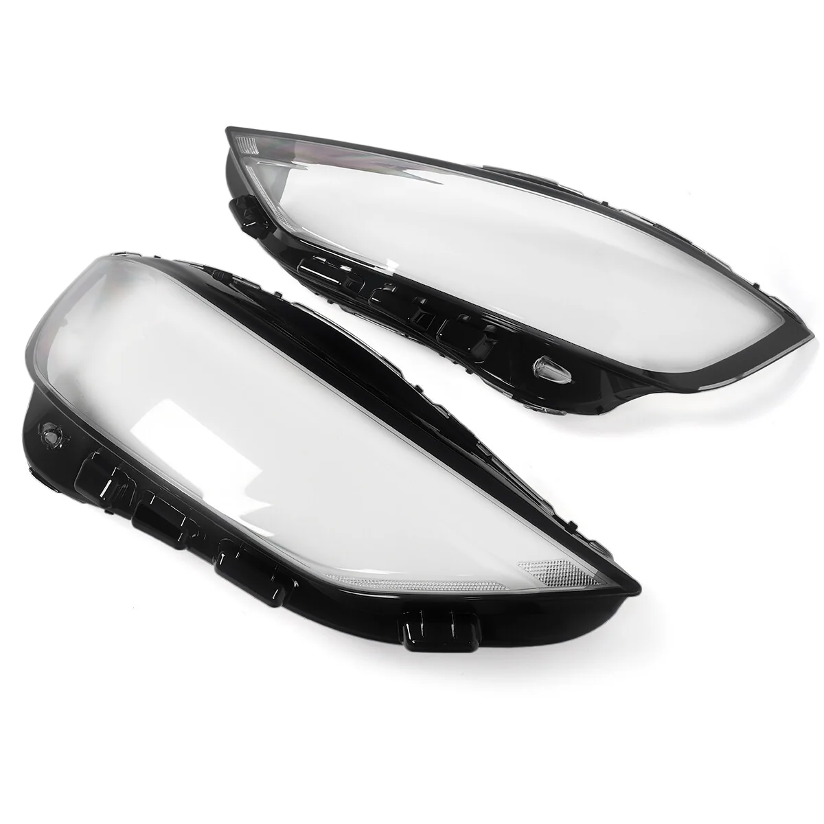 Pair Clear Headlight Headlamp Covers Lens Left+Right For Ford Edge 2019-2022 - Image 10