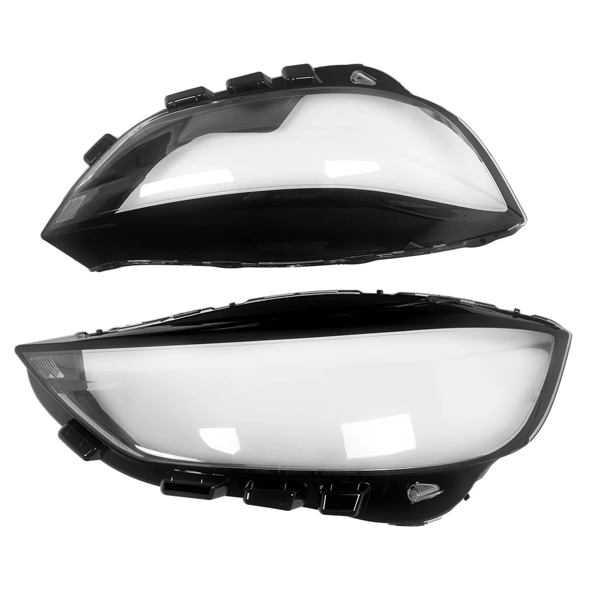 Pair Clear Headlight Headlamp Covers Lens Left+Right For Ford Edge 2019-2022 - Image 6