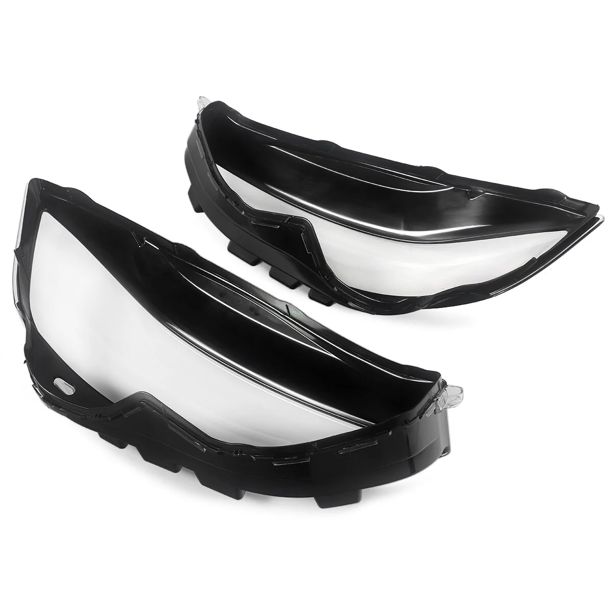 Pair Clear Headlight Headlamp Covers Lens Left+Right For Ford Edge 2019-2022 - Image 8