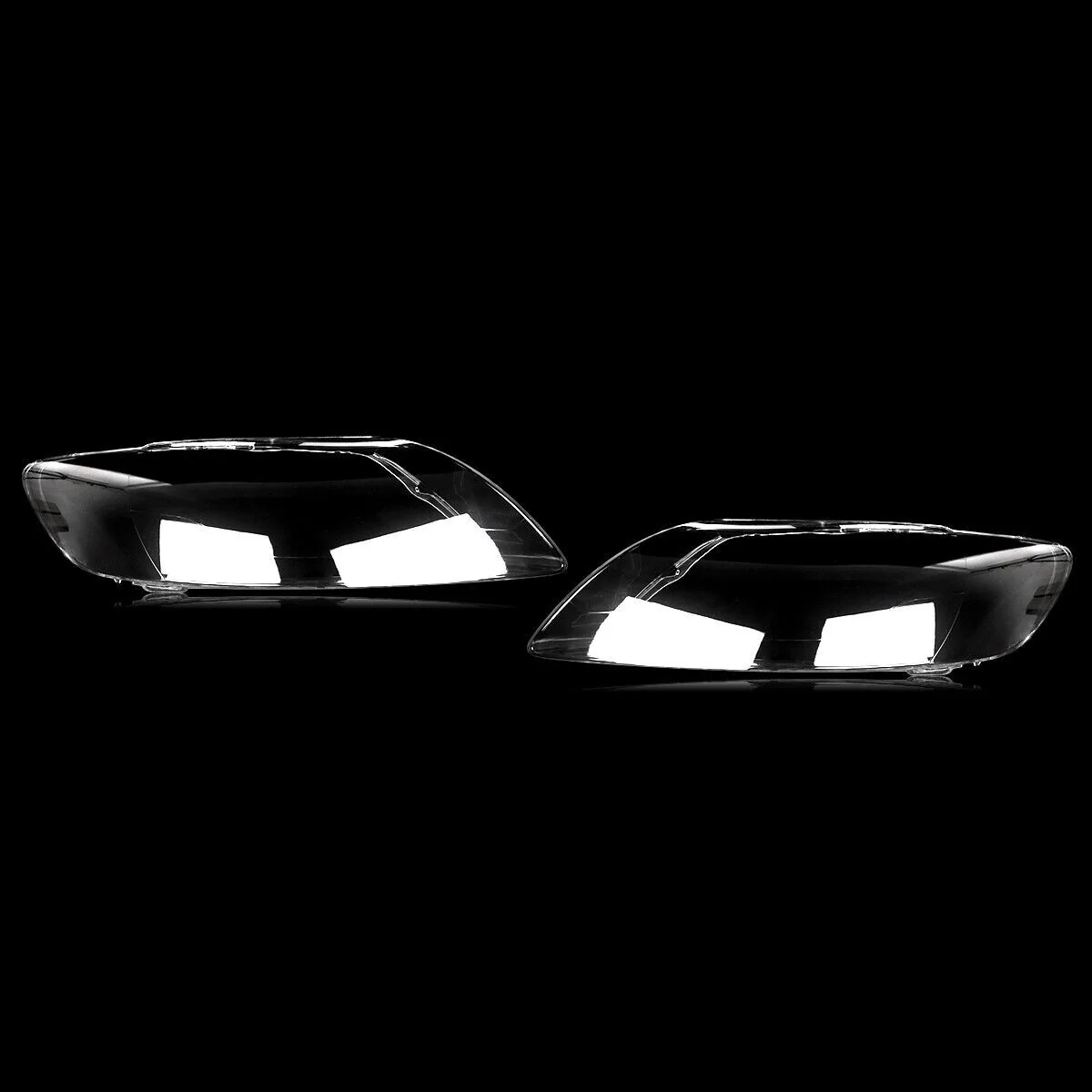 Pair Clear Headlight Lens Cover For Audi Q7 2006–2015 Halogen & Xenon - Image 5