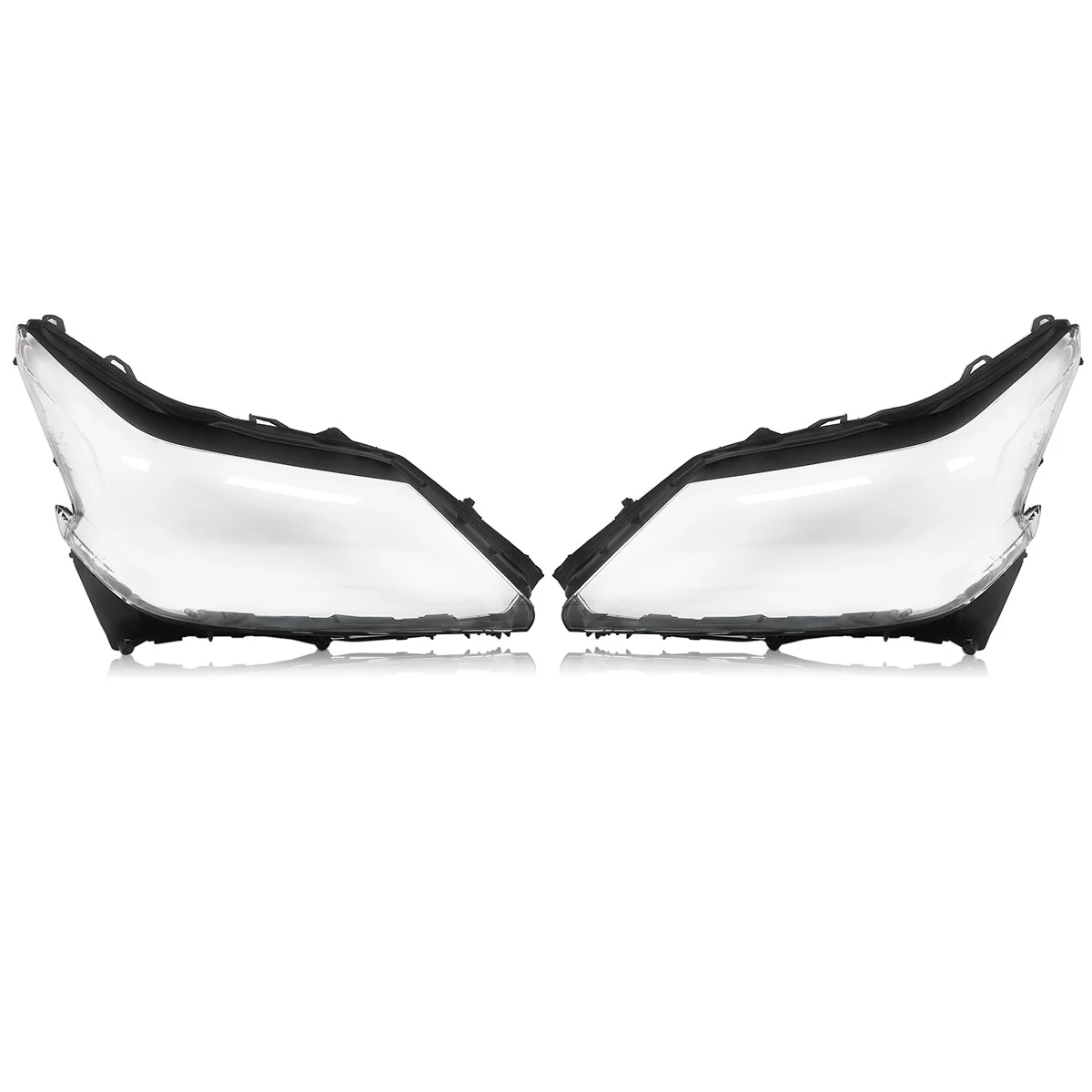 Pair Clear Headlight Lens Covers For Lexus LX570 2016-2019 Left +Right Replacement - Image 2