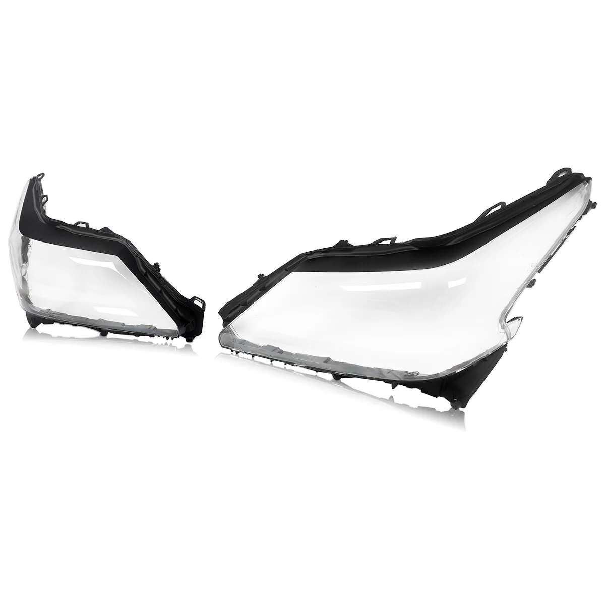 Pair Clear Headlight Lens Covers For Lexus LX570 2016-2019 Left +Right Replacement - Image 3