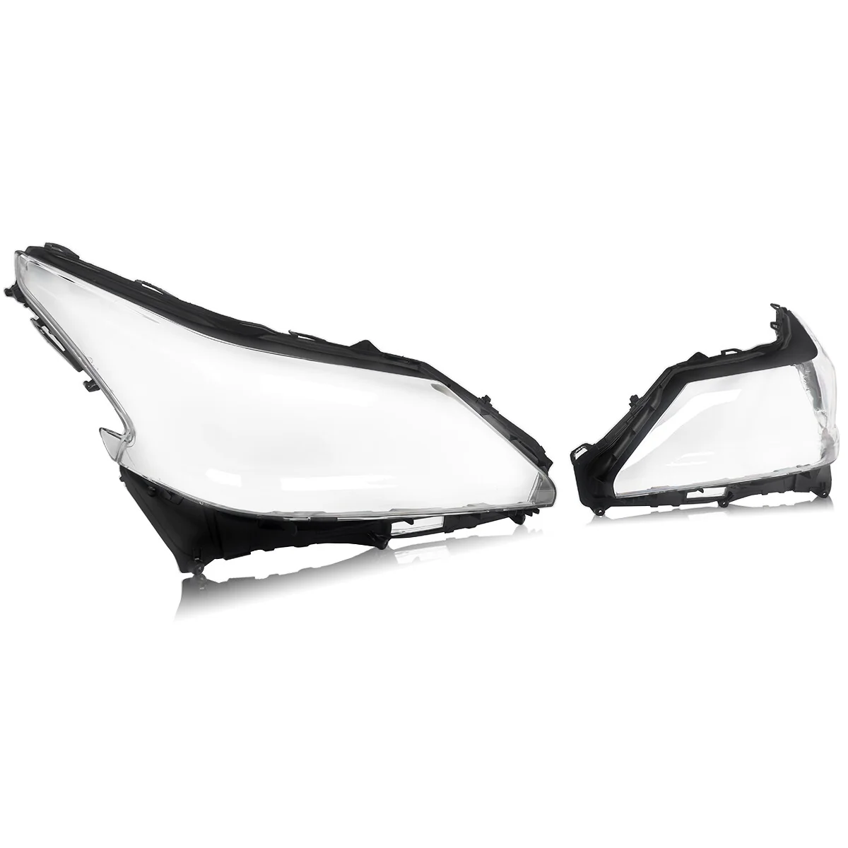 Pair Clear Headlight Lens Covers For Lexus LX570 2016-2019 Left +Right Replacement - Image 4