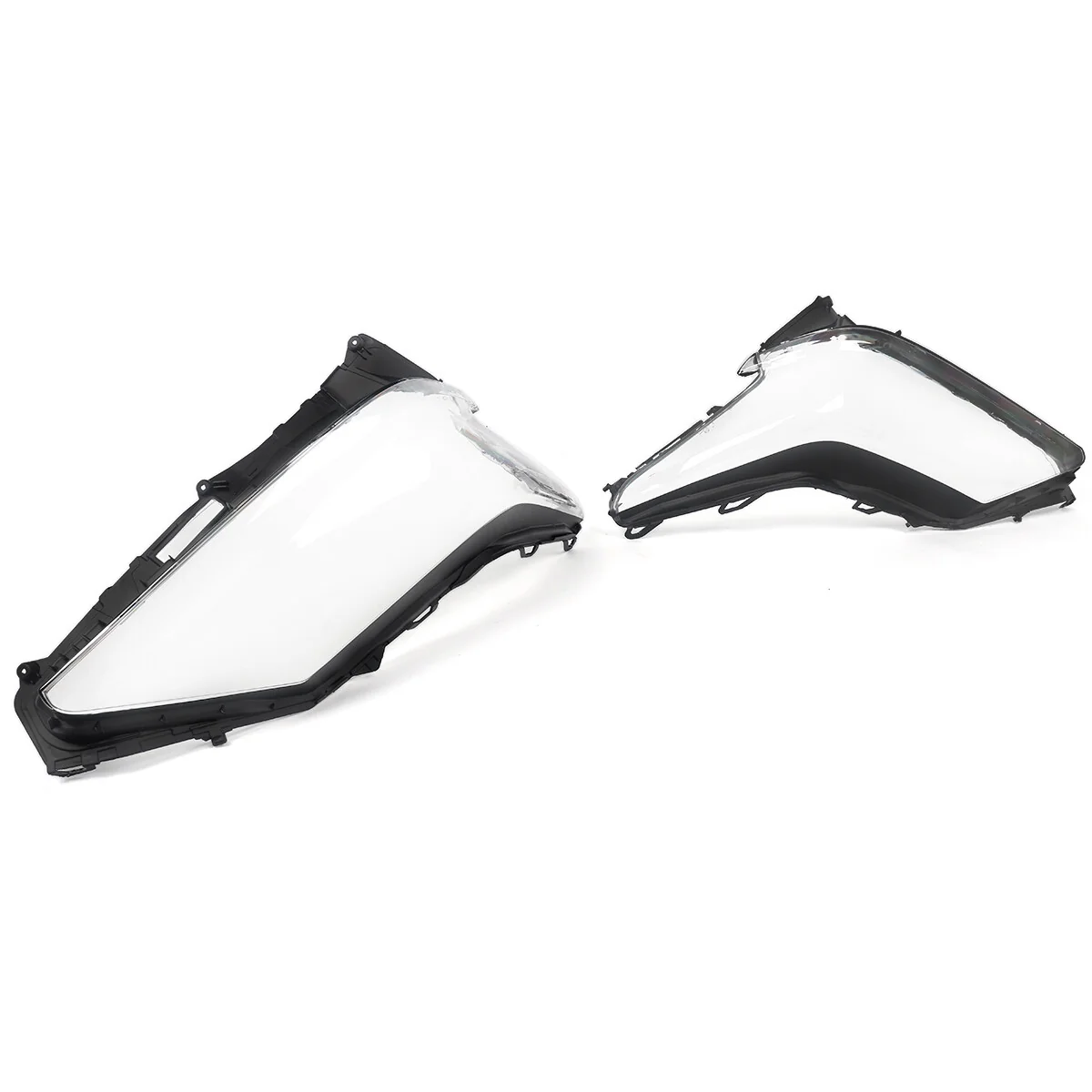 Pair Clear Headlight Lens Covers For Lexus LX570 2016-2019 Left +Right Replacement - Image 9