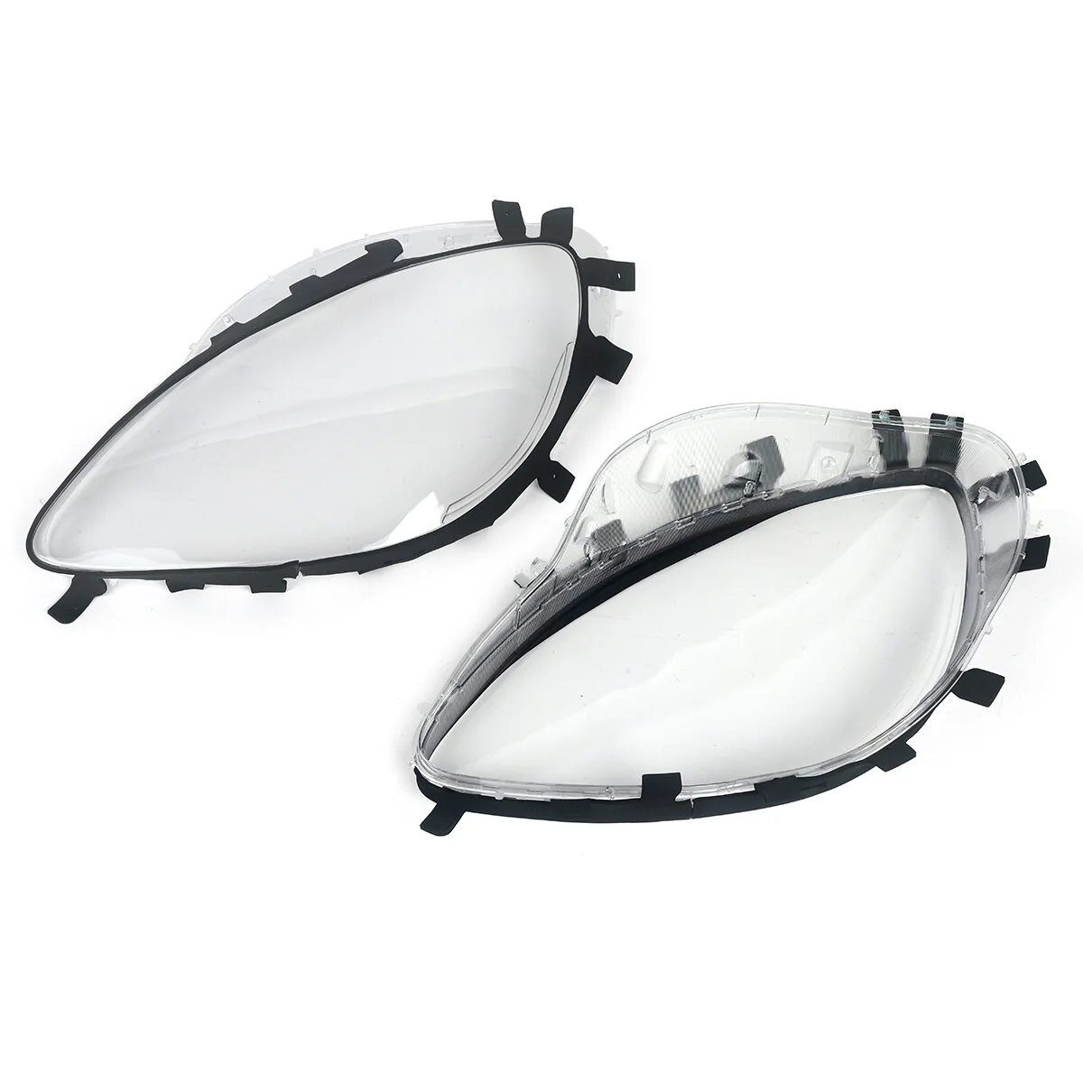 Pair Clear Headlight Lens Covers + Gaskets For Corvette C6 2005–2013 (Pop-Up Headlights) - Image 10