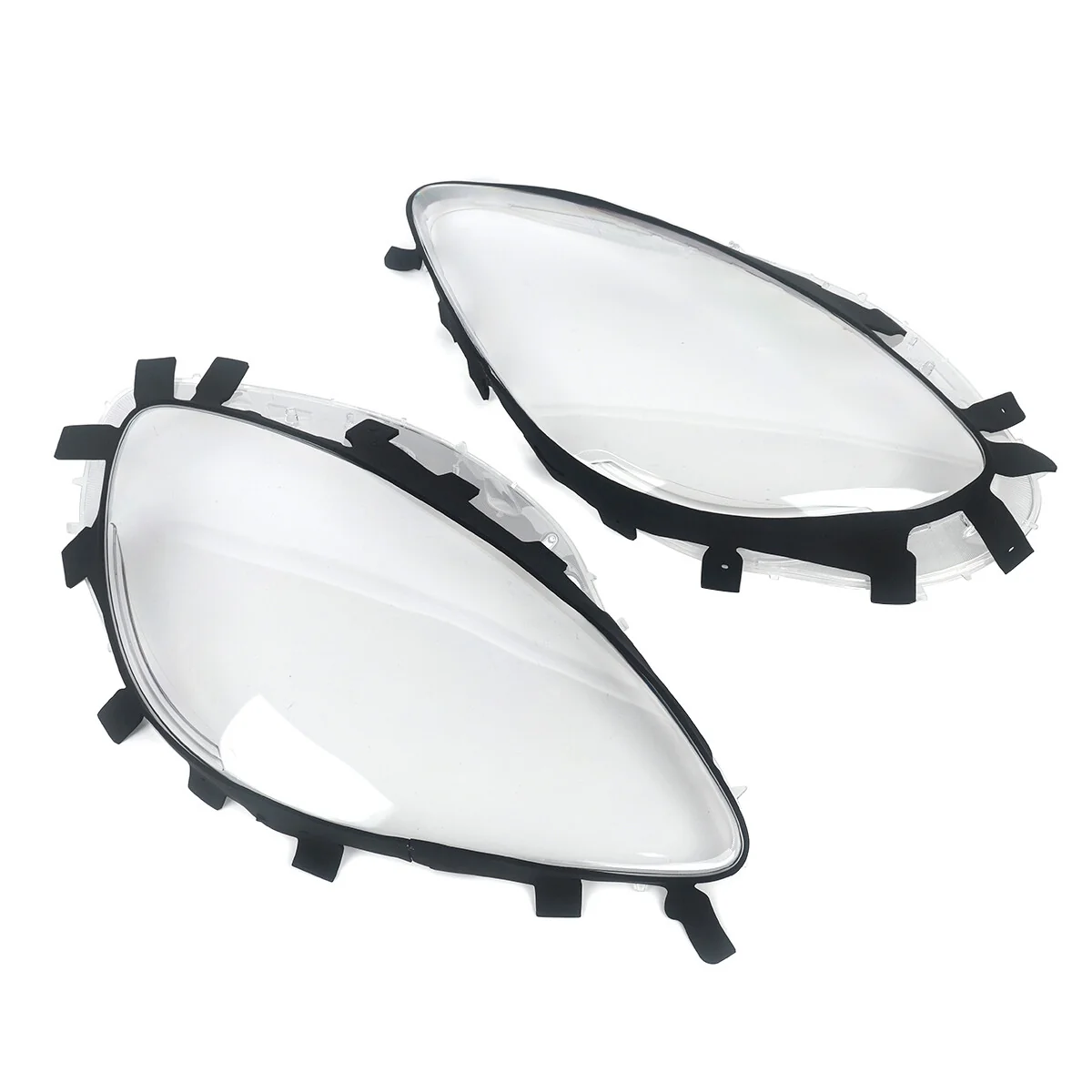 Pair Clear Headlight Lens Covers + Gaskets For Corvette C6 2005–2013 (Pop-Up Headlights) - Image 12