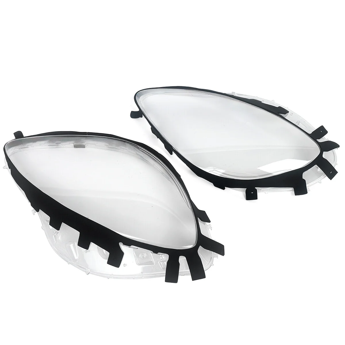 Pair Clear Headlight Lens Covers + Gaskets For Corvette C6 2005–2013 (Pop-Up Headlights) - Image 13