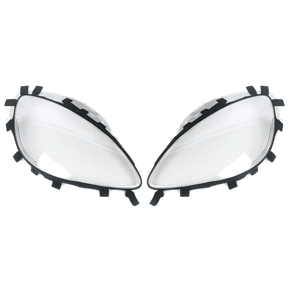 Pair Clear Headlight Lens Covers + Gaskets For Corvette C6 2005–2013 (Pop-Up Headlights) - Image 6