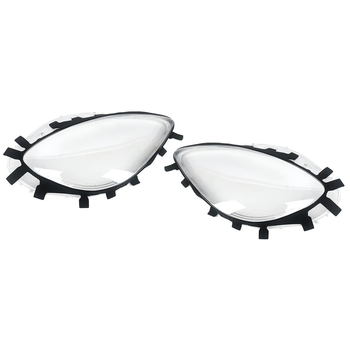 Pair Clear Headlight Lens Covers + Gaskets For Corvette C6 2005–2013 (Pop-Up Headlights) - Image 7