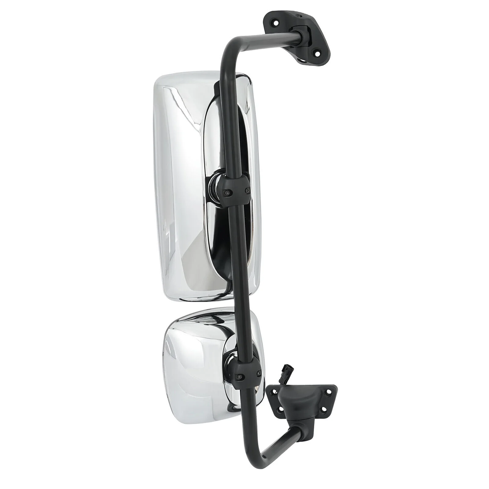 Pair Door Mirrors Heated Chrome For 2003-2016 Freightliner M2 106 Columbia - Image 8