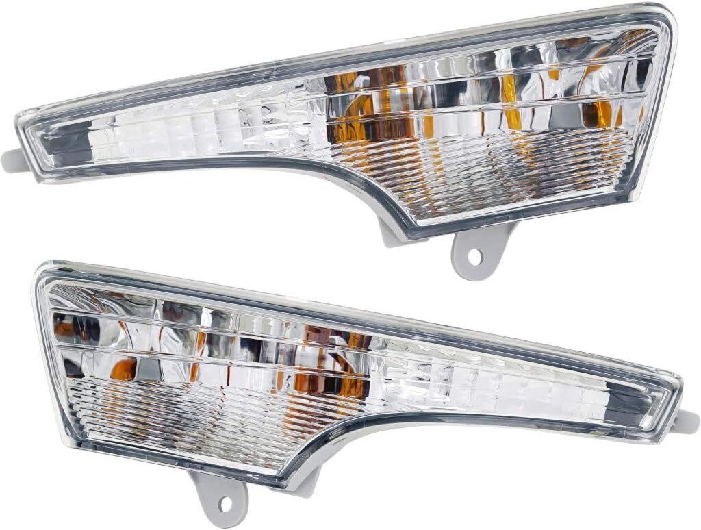 Pair Fog Lights & Bezles Cover & Turn Signal Lamp w/ Wiring For Nissan Altima Sedan 2013-2015 - Image 3