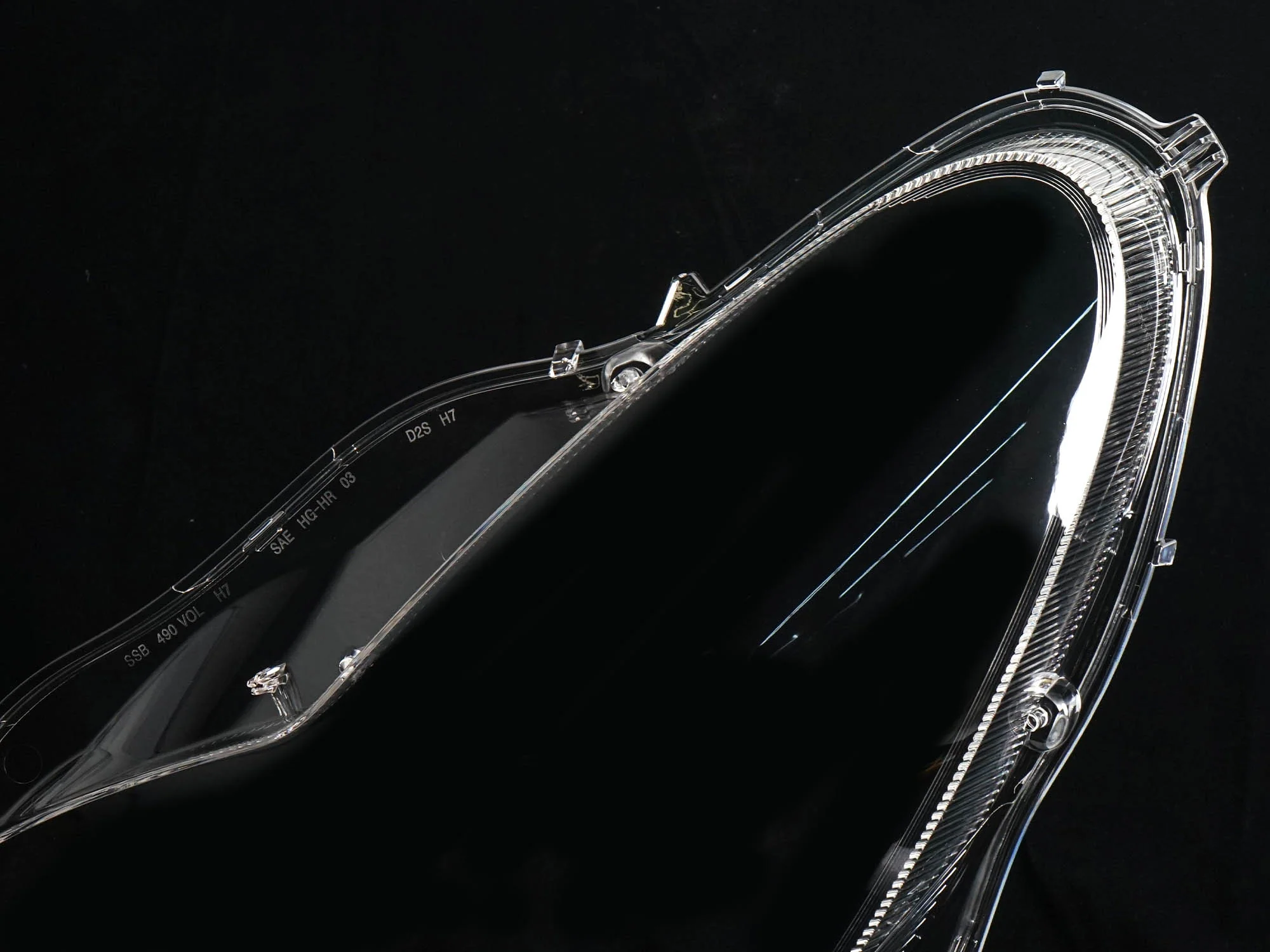 Pair Headlight Lens Covers For Mercedes Benz W219 CLS350 CLS500 2006 2007-2011 - Image 7