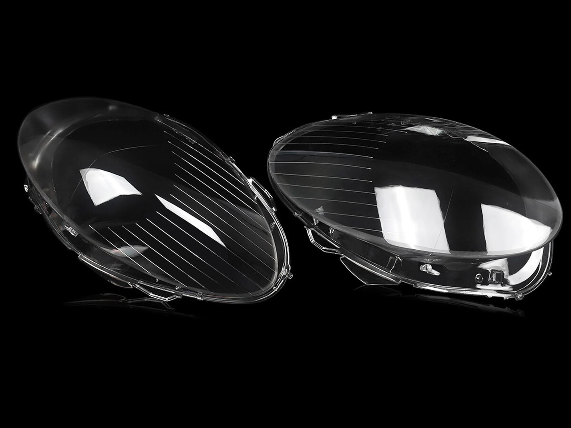 Pair For Mercedes-Benz W251 R350 R500 2006-2010 Headlight Lens Housing Cover L+R - Image 5