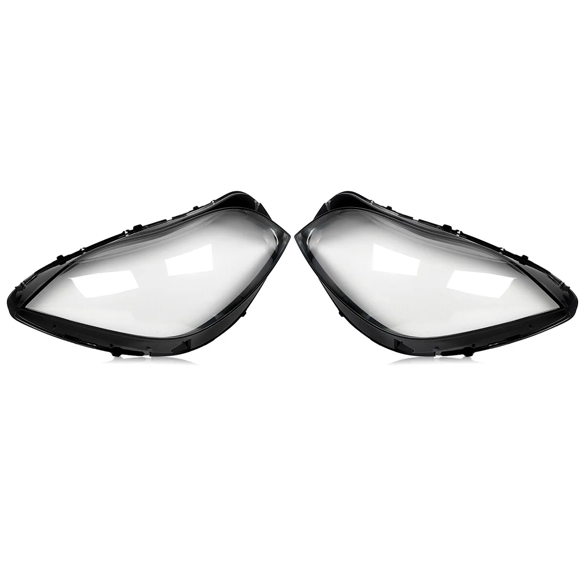 Pair For Mercedes CLS-Class W218 2015-2018 Front Headlight Headlamp Lens Cover Shell - Image 3