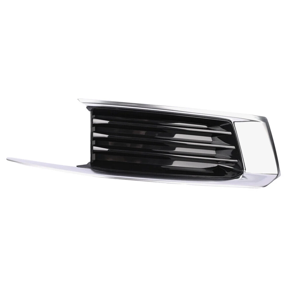 Pair Front Bumper Fog Light Grill Cover Bezels Chrome For Cadillac XTS 2018-2019 - Image 5
