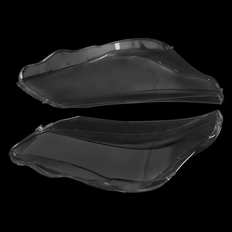 Pair Front Headlight Headlamp Lens Cover For BMW E60 E61 5Series 525i 530i 535i 2003-2010 - Image 10