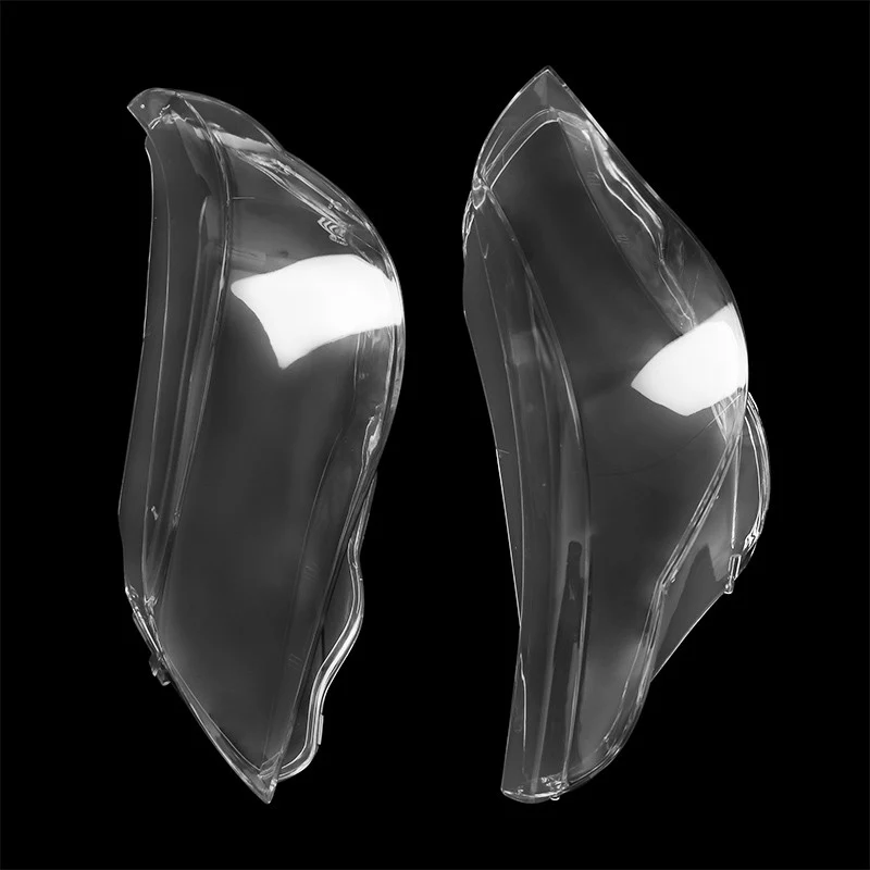 Pair Front Headlight Headlamp Lens Cover For BMW E60 E61 5Series 525i 530i 535i 2003-2010 - Image 5