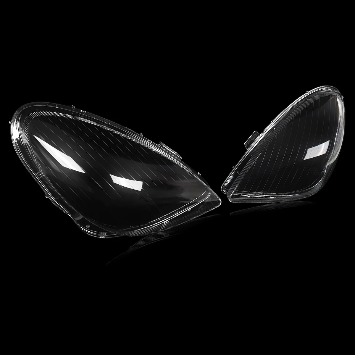 Pair Front Headlight Headlamp Lens Cover Shell For Mercedes SLK R171 2005-2011 Left+Right - Image 4
