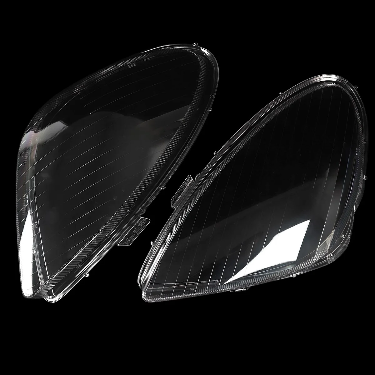 Pair Front Headlight Headlamp Lens Cover Shell For Mercedes SLK R171 2005-2011 Left+Right - Image 9