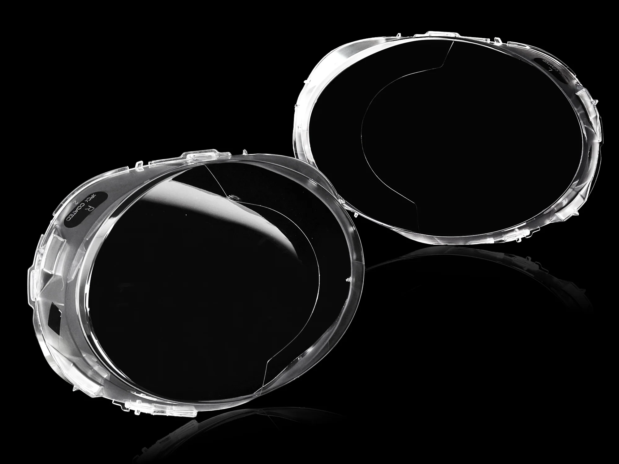 Pair Front Headlight Lens Cover+Glue Clear For BMW Mini F56 Hardtop 2014-2018 ( for 2-door only) - Image 4