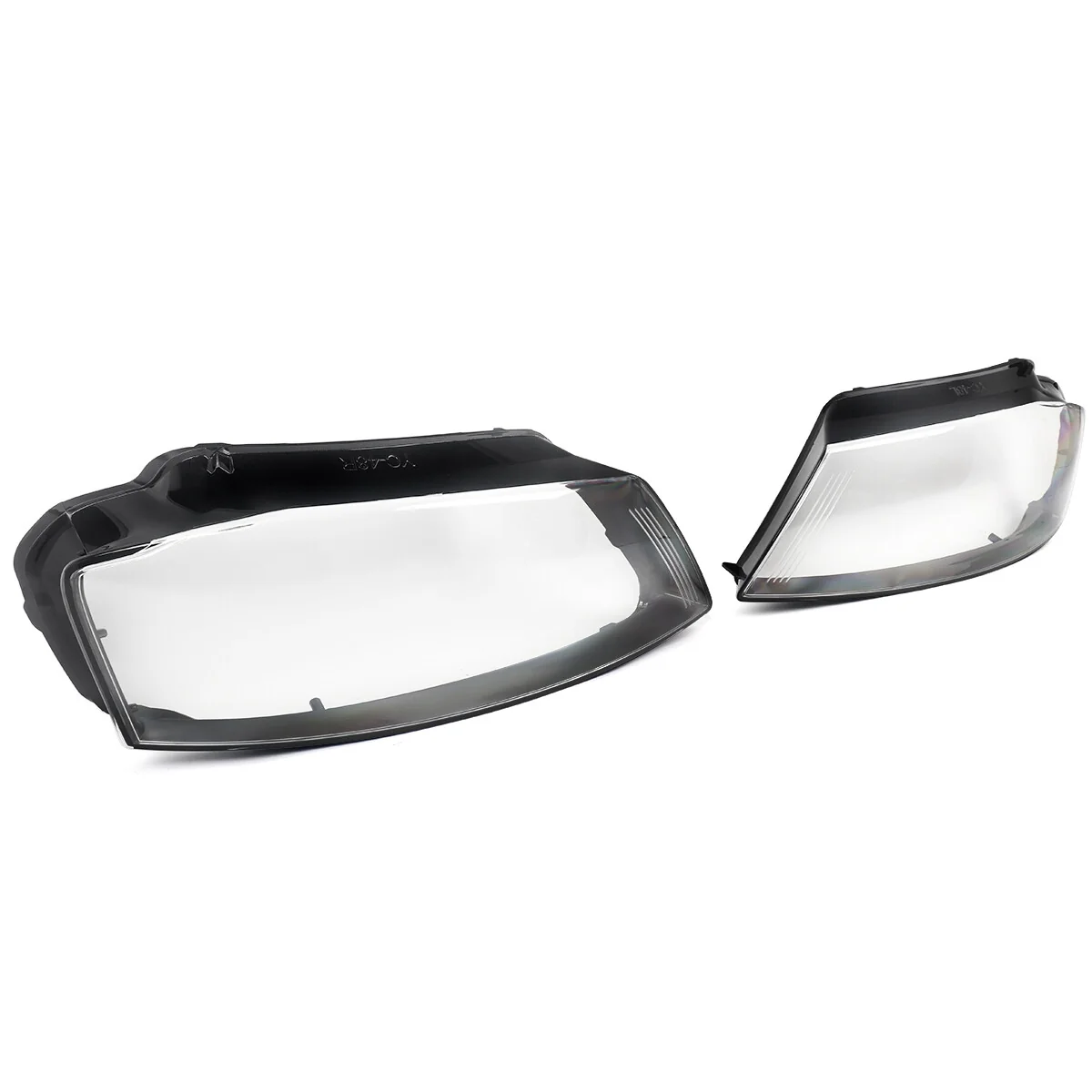 Pair Front Headlight Lens Cover For Audi A3 8P S-line S3 RS3 2009-2013 L+R - Image 6