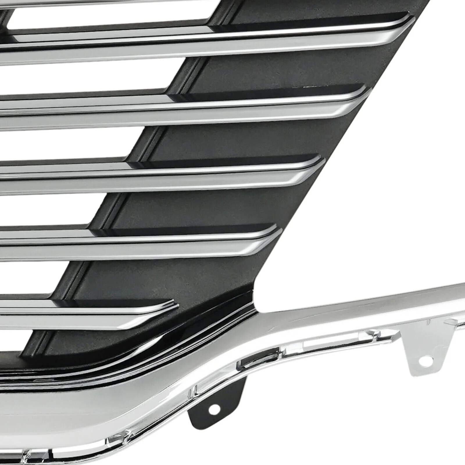 Pair Front Upper Grille Grill Assembly Chrome Pair For Lincoln MKX 2016-2018 - Image 8