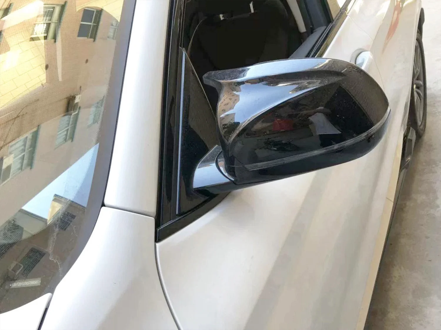 Pair For BMW X3 X4 X5 X6 X7 G01 G02 G05 G06 Gloss Black M Style Side Mirror Cover Cap - Image 4