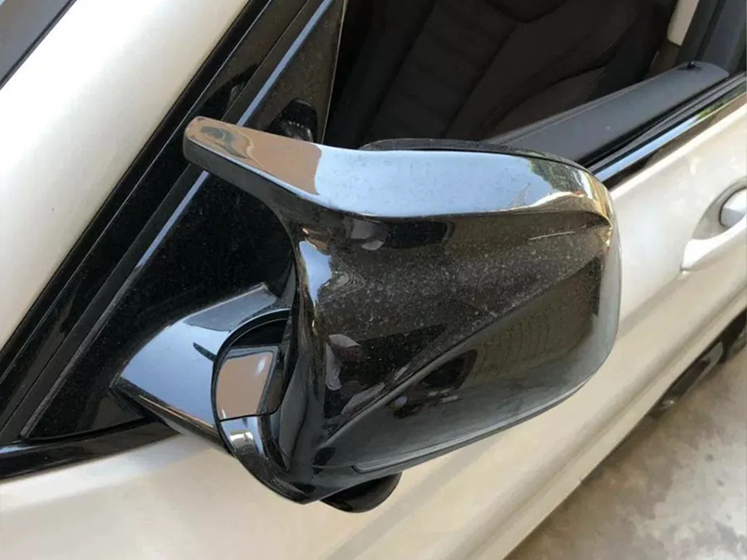 Pair For BMW X3 X4 X5 X6 X7 G01 G02 G05 G06 Gloss Black M Style Side Mirror Cover Cap - Image 5