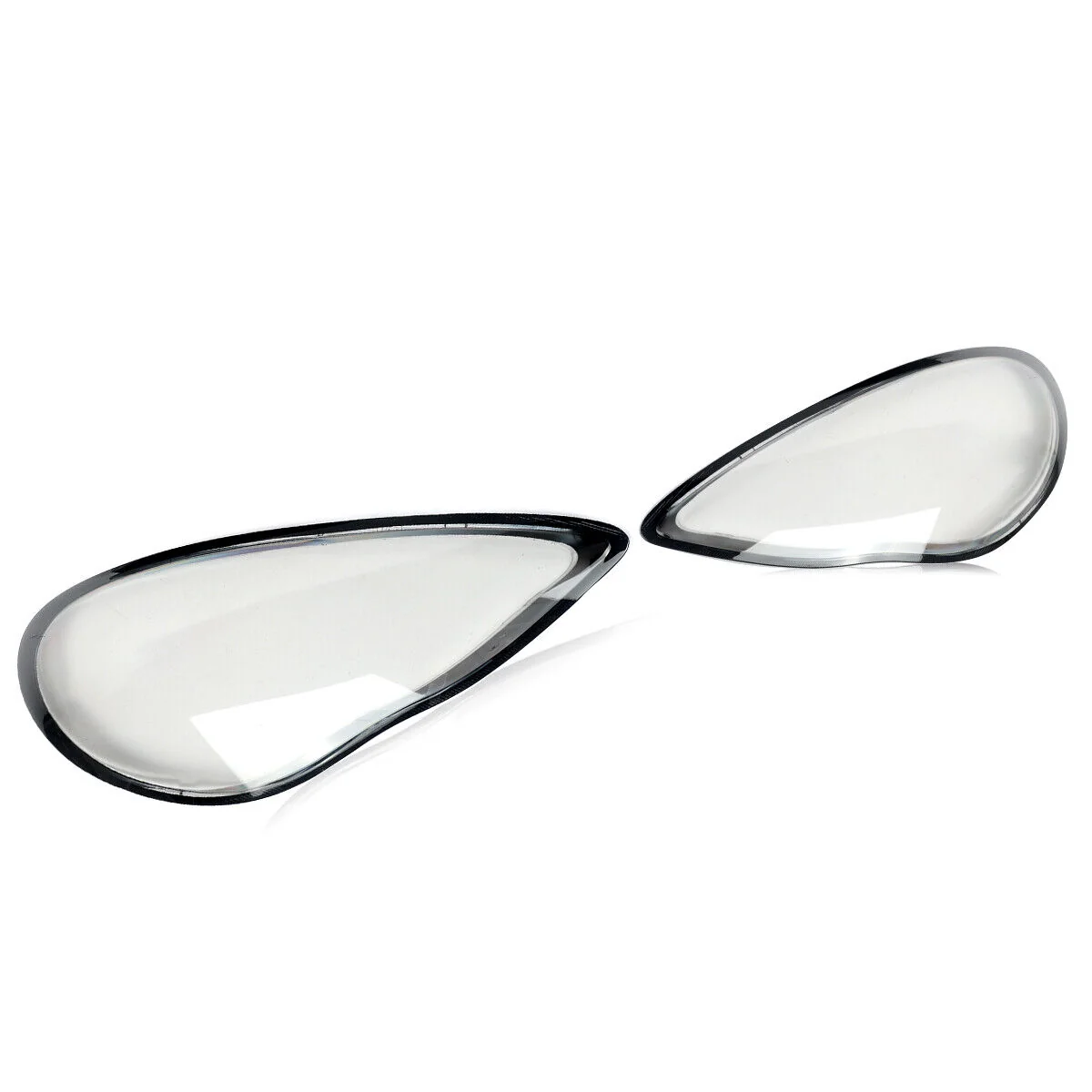 Pair Headlight Clear Lens Cover Replacement For Porsche Panamera 970 2010-2013 - Image 6