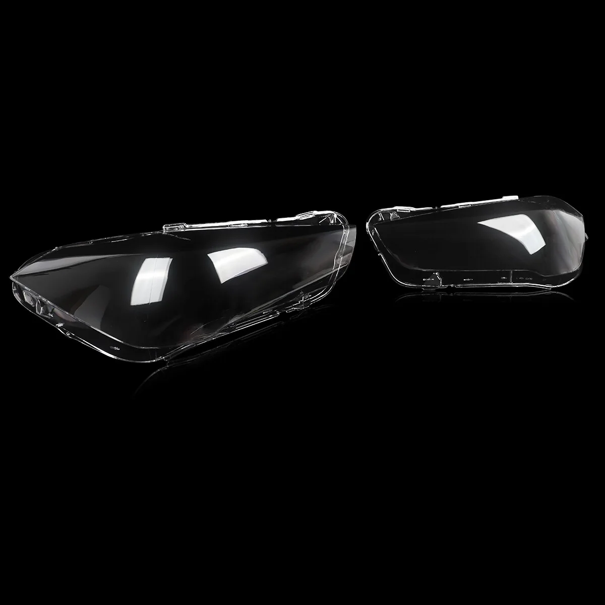 For BMW X1 F48 F49 2016-2019 Right+Left Side Headlight Headlamp Lens Cover - Image 4