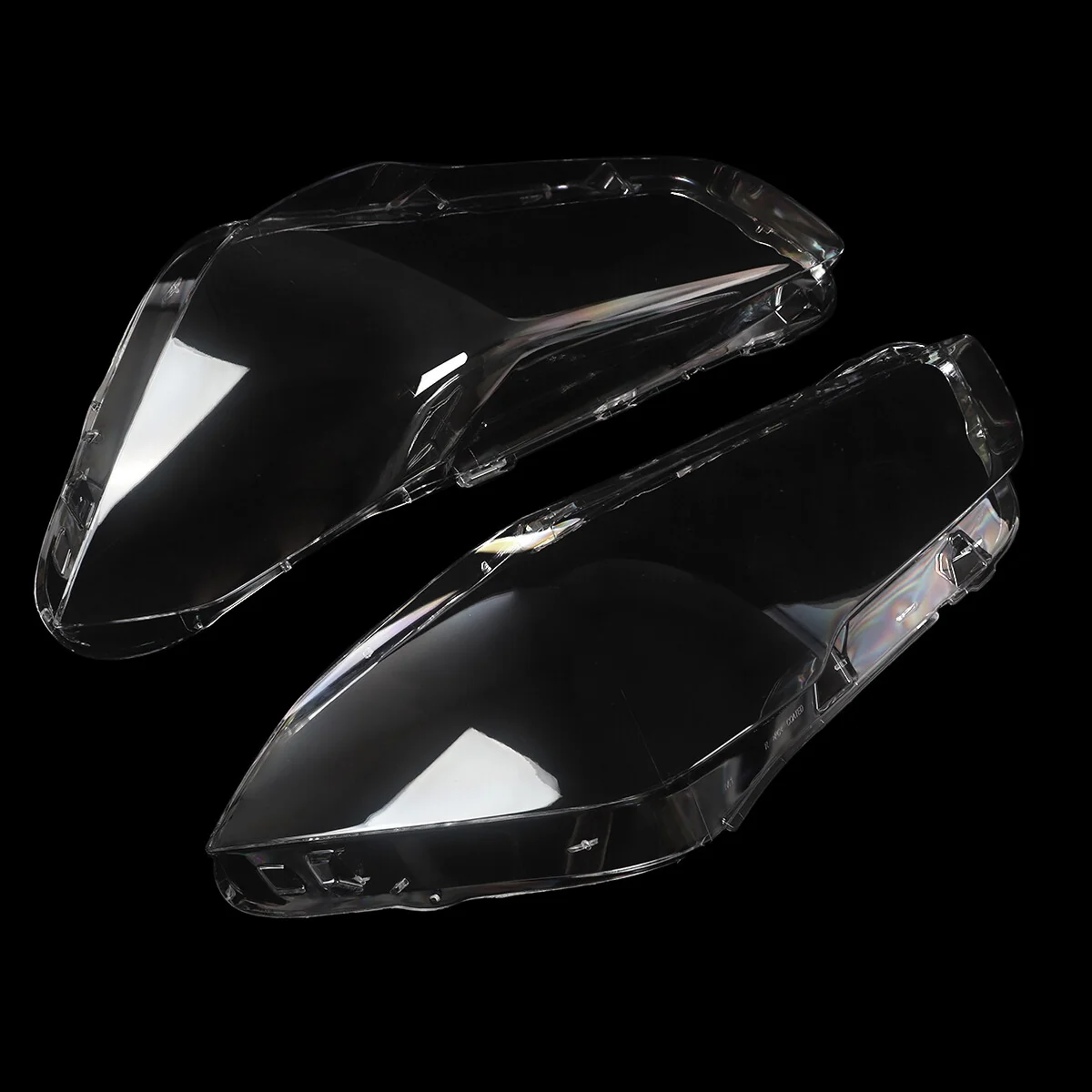 For BMW X1 F48 F49 2016-2019 Right+Left Side Headlight Headlamp Lens Cover - Image 5
