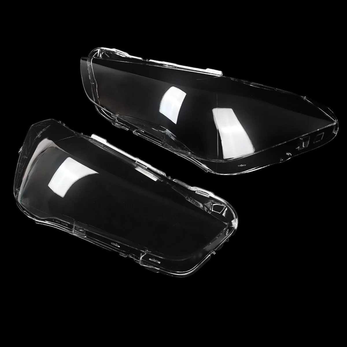 For BMW X1 F48 F49 2016-2019 Right+Left Side Headlight Headlamp Lens Cover - Image 7