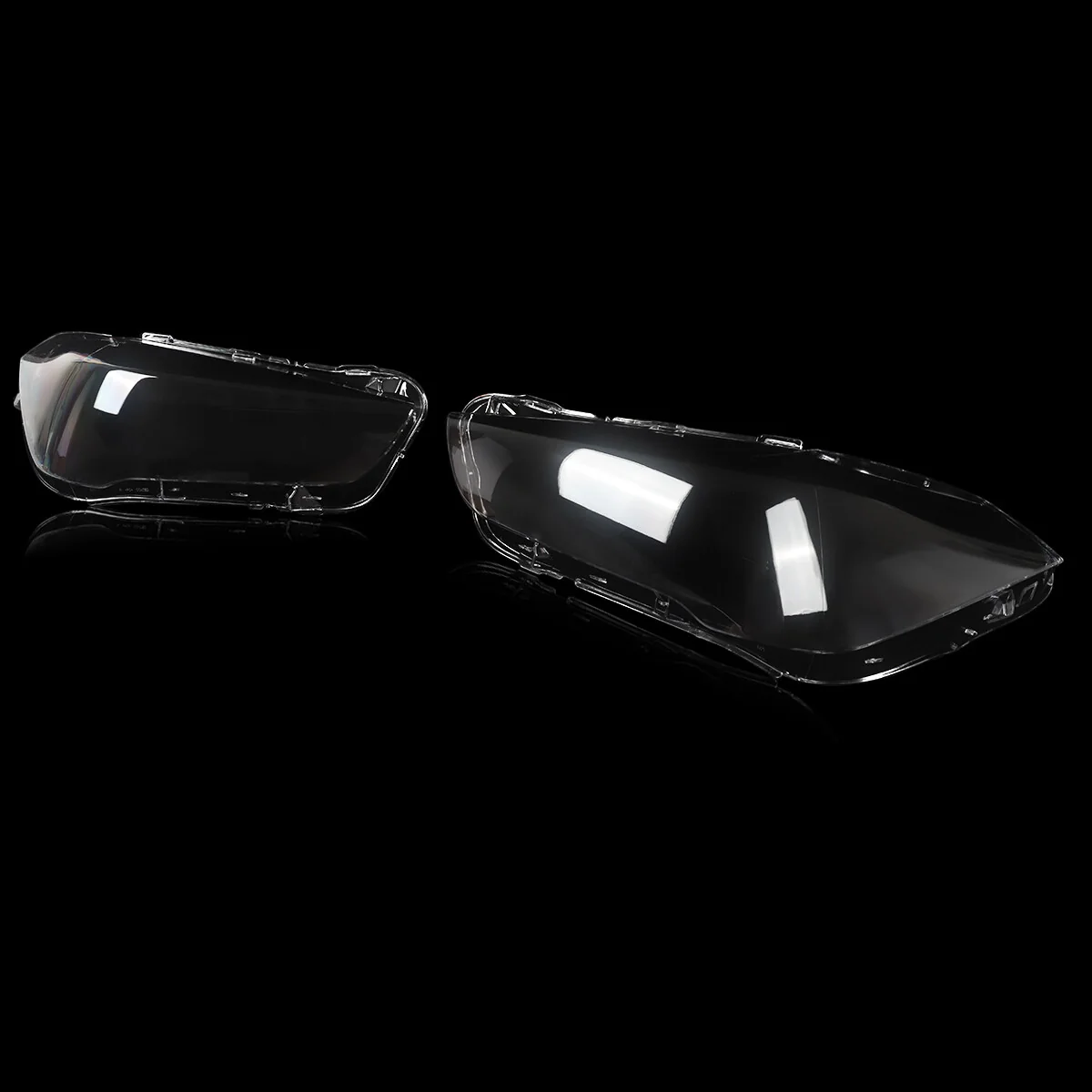 For BMW X1 F48 F49 2016-2019 Right+Left Side Headlight Headlamp Lens Cover - Image 9