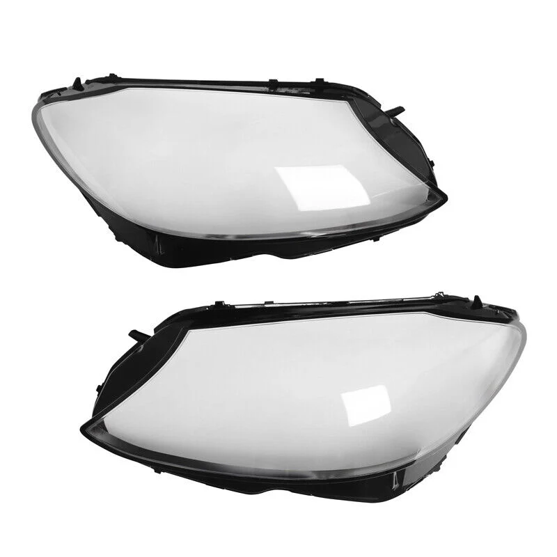 Pair Headlight Lamp Lens Cover For Mercedes W205 C180 C200 C300 2015-2018 - Image 13