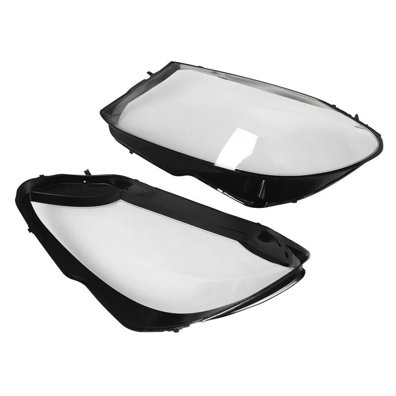 Pair Headlight Lamp Lens Cover For Mercedes W205 C180 C200 C300 2015-2018 - Image 14