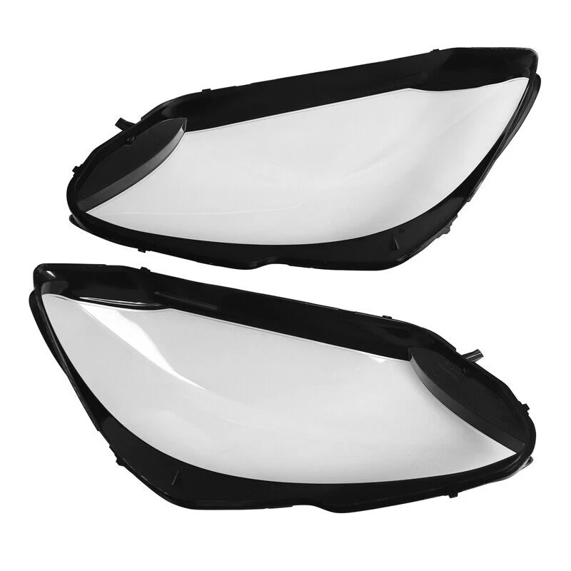 Pair Headlight Lamp Lens Cover For Mercedes W205 C180 C200 C300 2015-2018 - Image 15
