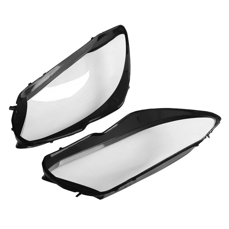 Pair Headlight Lamp Lens Cover For Mercedes W205 C180 C200 C300 2015-2018 - Image 20