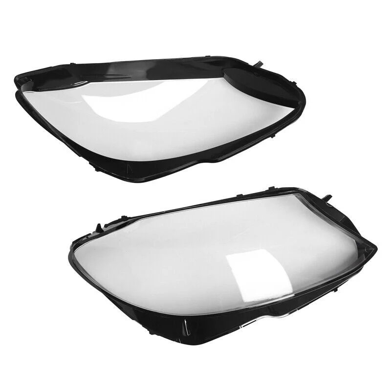 Pair Headlight Lamp Lens Cover For Mercedes W205 C180 C200 C300 2015-2018 - Image 8