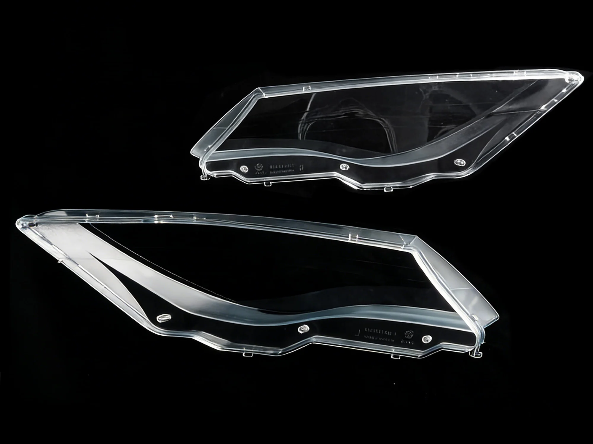 Pair Headlight Lens Clear Cover+Glue For BMW 6 Series E63 645i 650i 2004-2007 - Image 11