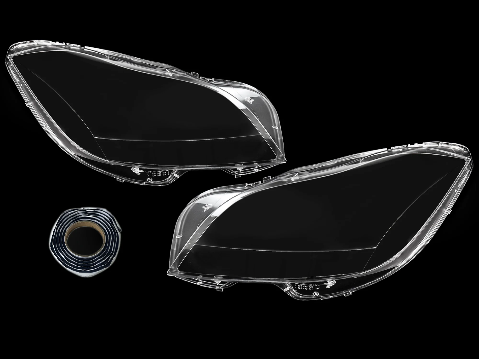 Pair Headlight Lens Cover For 2012-2014 Mercedes CLS350 CLS500 CLS550 CLS63 AMG W218 Pre-LCI - Image 3