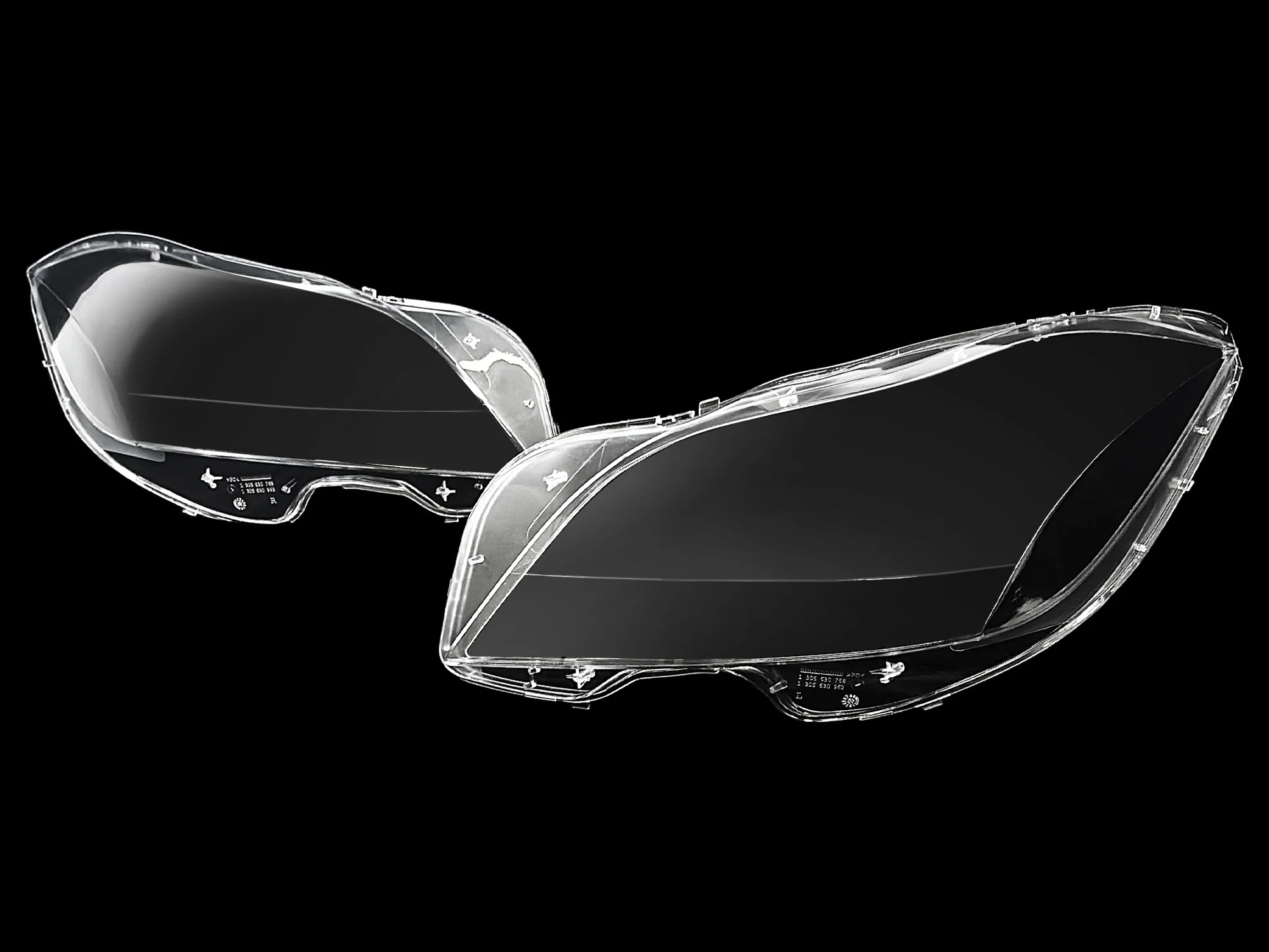Pair Headlight Lens Cover For 2012-2014 Mercedes CLS350 CLS500 CLS550 CLS63 AMG W218 Pre-LCI - Image 4