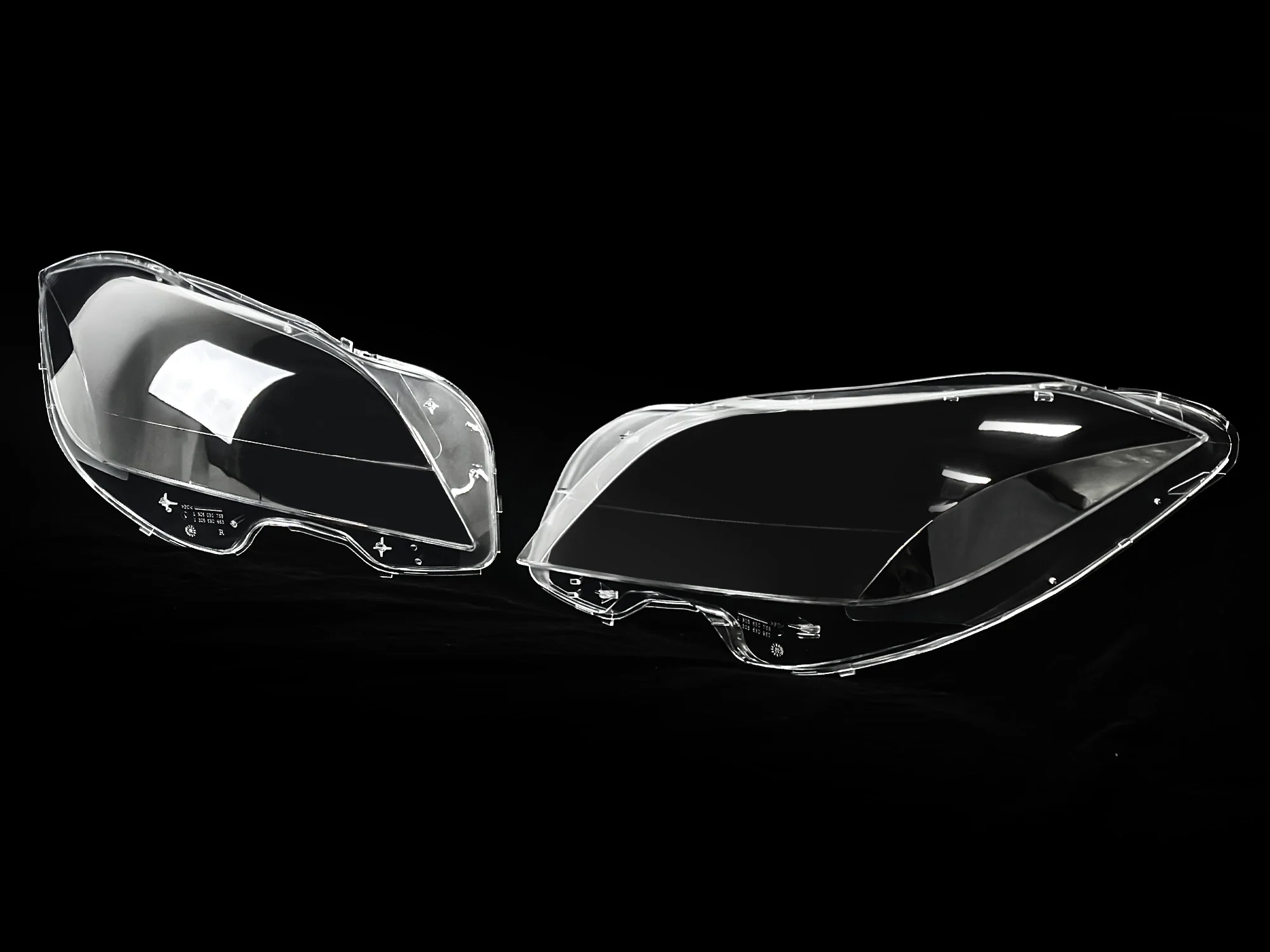 Pair Headlight Lens Cover For 2012-2014 Mercedes CLS350 CLS500 CLS550 CLS63 AMG W218 Pre-LCI - Image 5