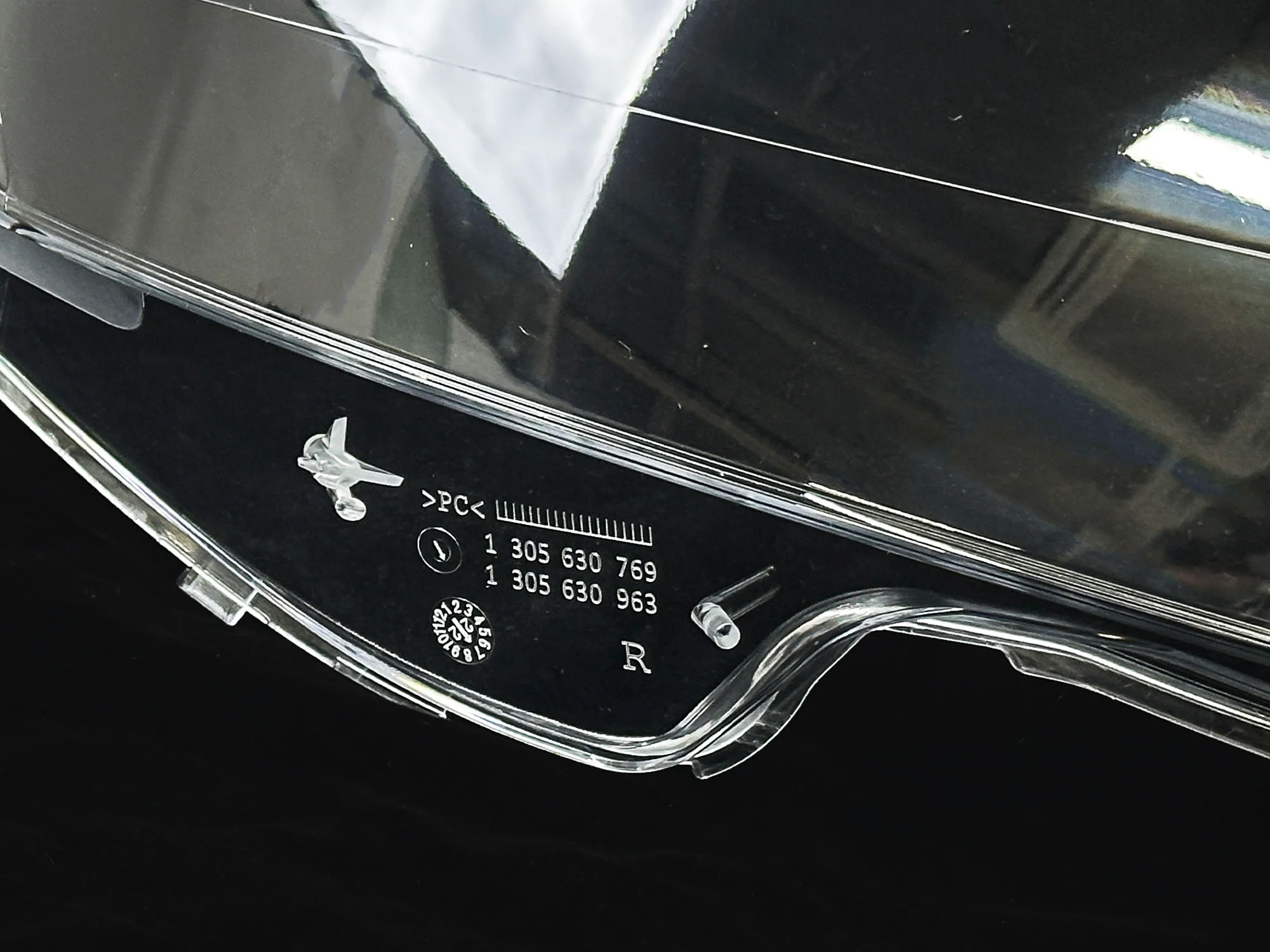 Pair Headlight Lens Cover For 2012-2014 Mercedes CLS350 CLS500 CLS550 CLS63 AMG W218 Pre-LCI - Image 7