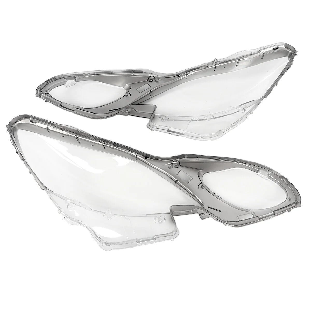 Pair Headlight Lens Cover Shell Clear Fit For Lexus GS300 350 450h 2004-2011 - Image 3
