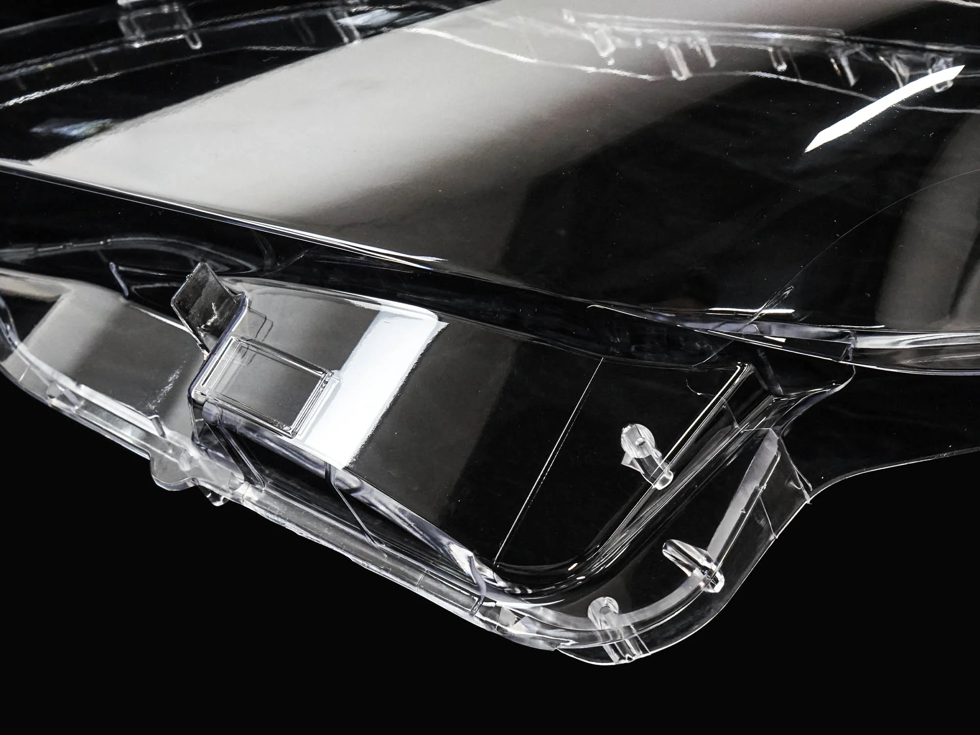 Pair Headlight Lampshade Clear Lens Replacement Cover For Lexus LX570 2007-2012 - Image 8
