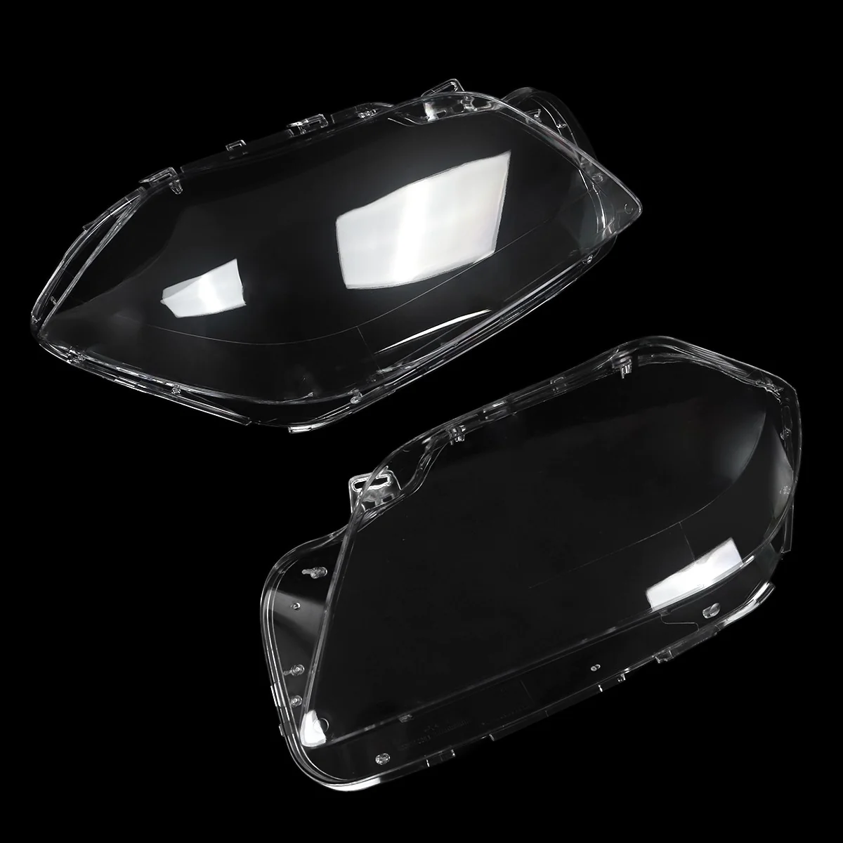 Pair Headlight Lens Lamp Covers For Mercedes Benz W166 GL350 GL450 GL550 2012-2016 - Image 8