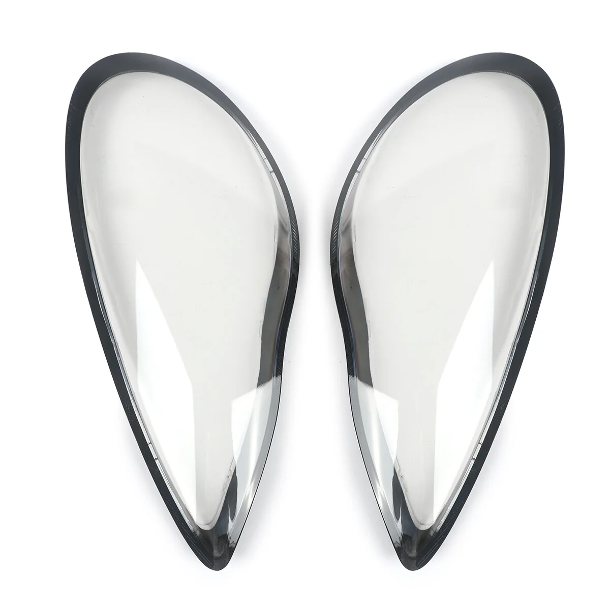 Pair Headlight Shell Lamp Shade Lens Cover For Porsche Panamera 970 2010-2013 - Image 5