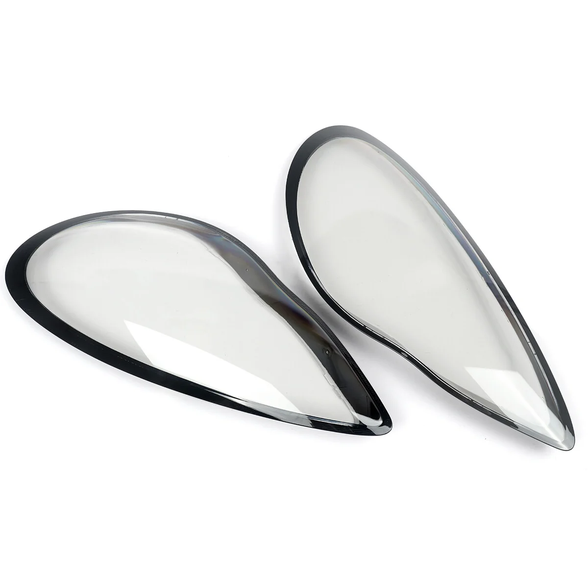 Pair Headlight Shell Lamp Shade Lens Cover For Porsche Panamera 970 2010-2013 - Image 7